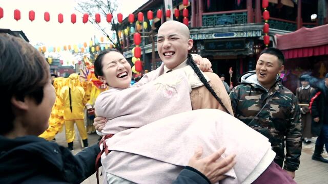 Behind the scenes: Wang Anyu princess carries Li Landi | Dreaming Back ...