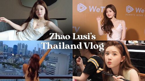 Vlog Zhao Lusi di Thailand, WeTV Global Ambassador