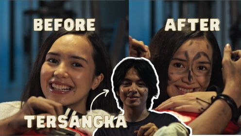 Bloopers EP9: It's time for Angga to scribble on Beby's face | Antares S2